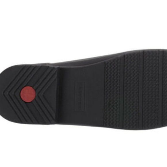 New Hunter Refined Short Rain Boot Black Round Toe Waterproof Breatheable - Picture 3 of 10